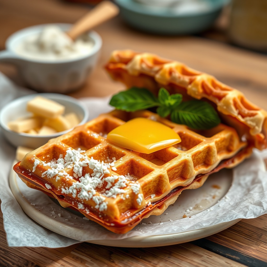 Essential Ingredients for Waffle Mix - waffle.mix recipe