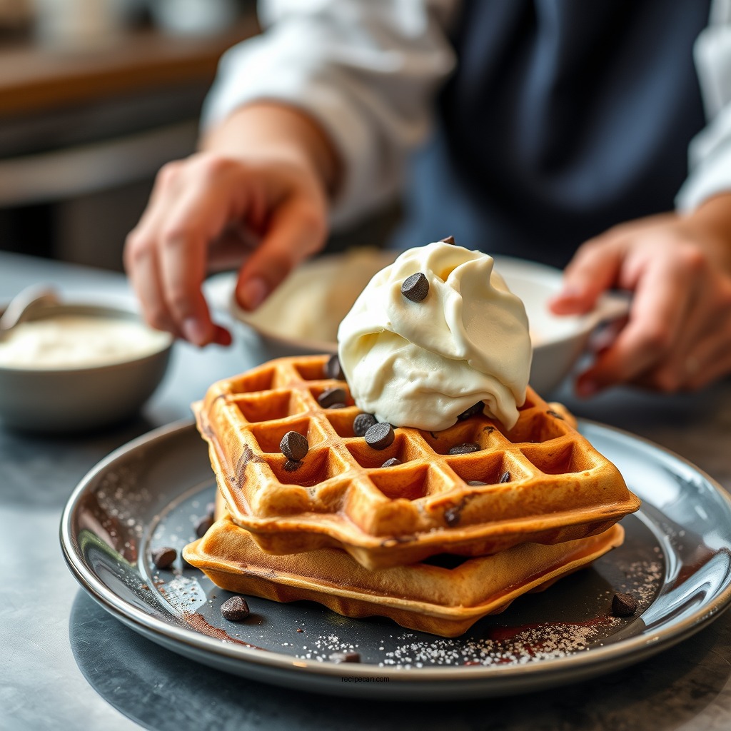 Chocolate Chip Waffles - waffles recipes