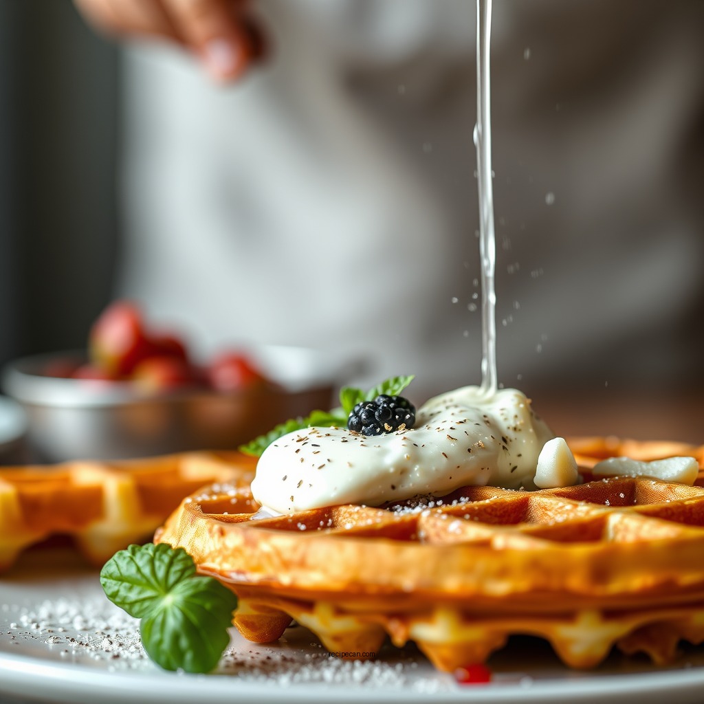 Savory Waffles - waffles recipes