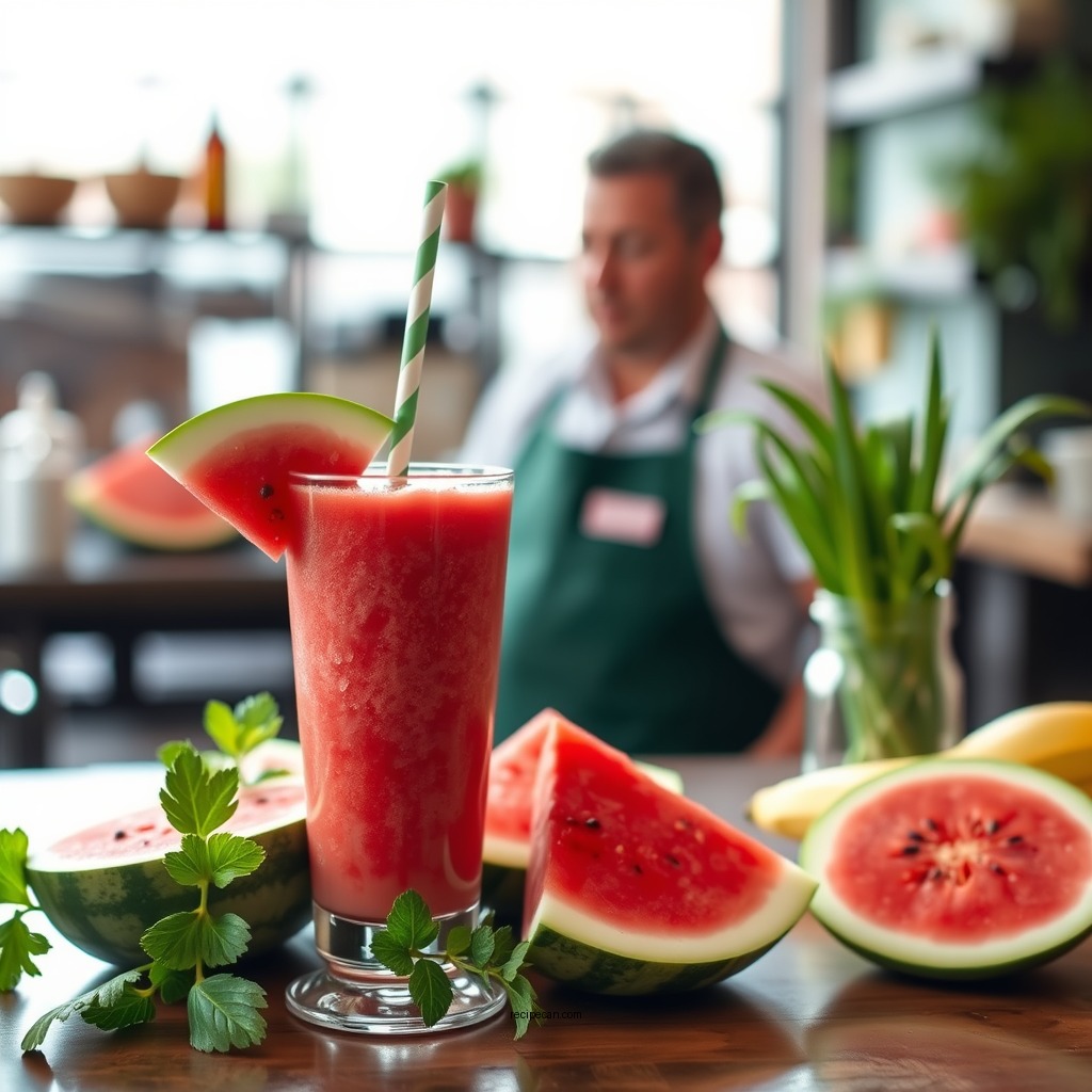 Classic Watermelon Smoothie - watermelon smoothie recipes