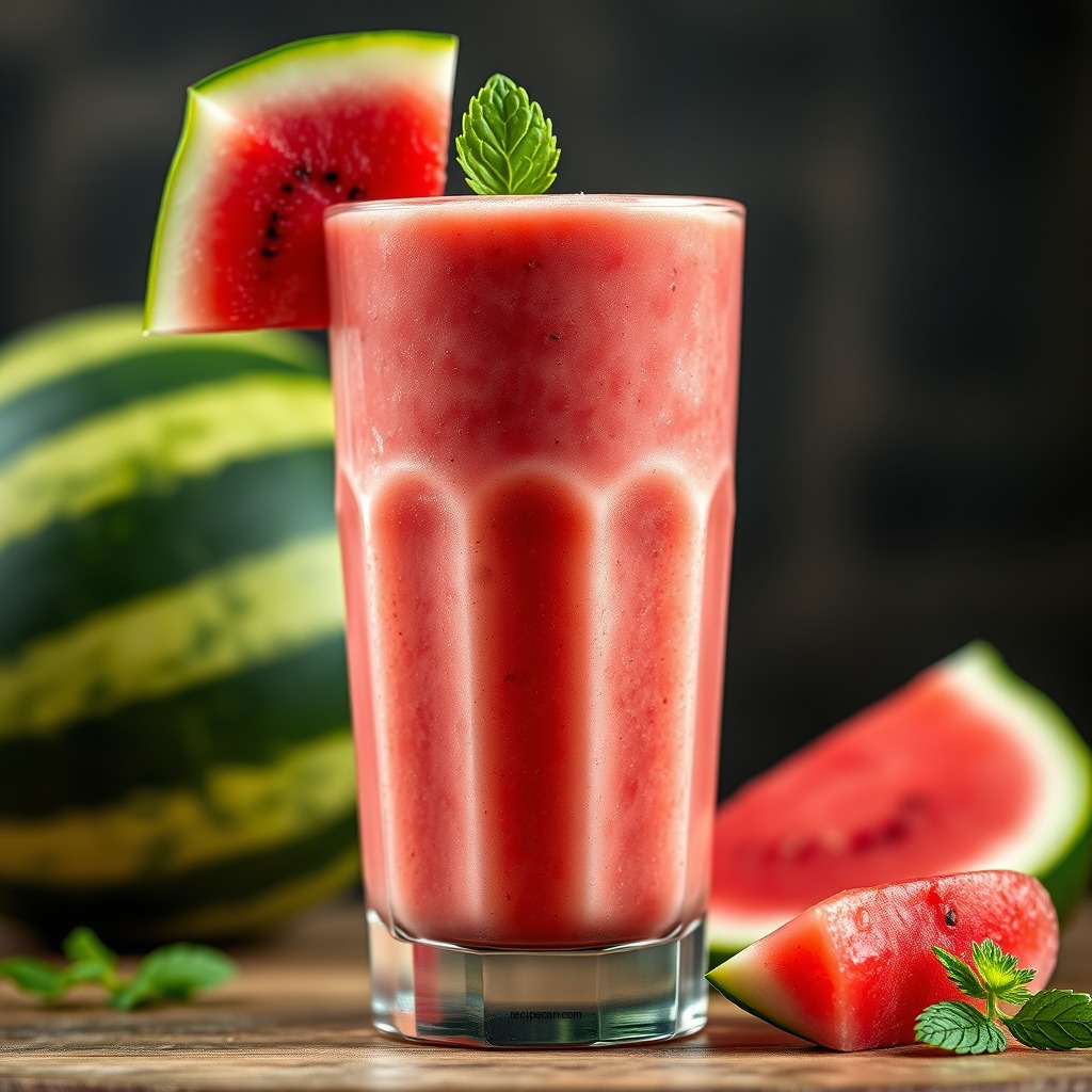 Watermelon Banana Smoothie - watermelon smoothie recipes