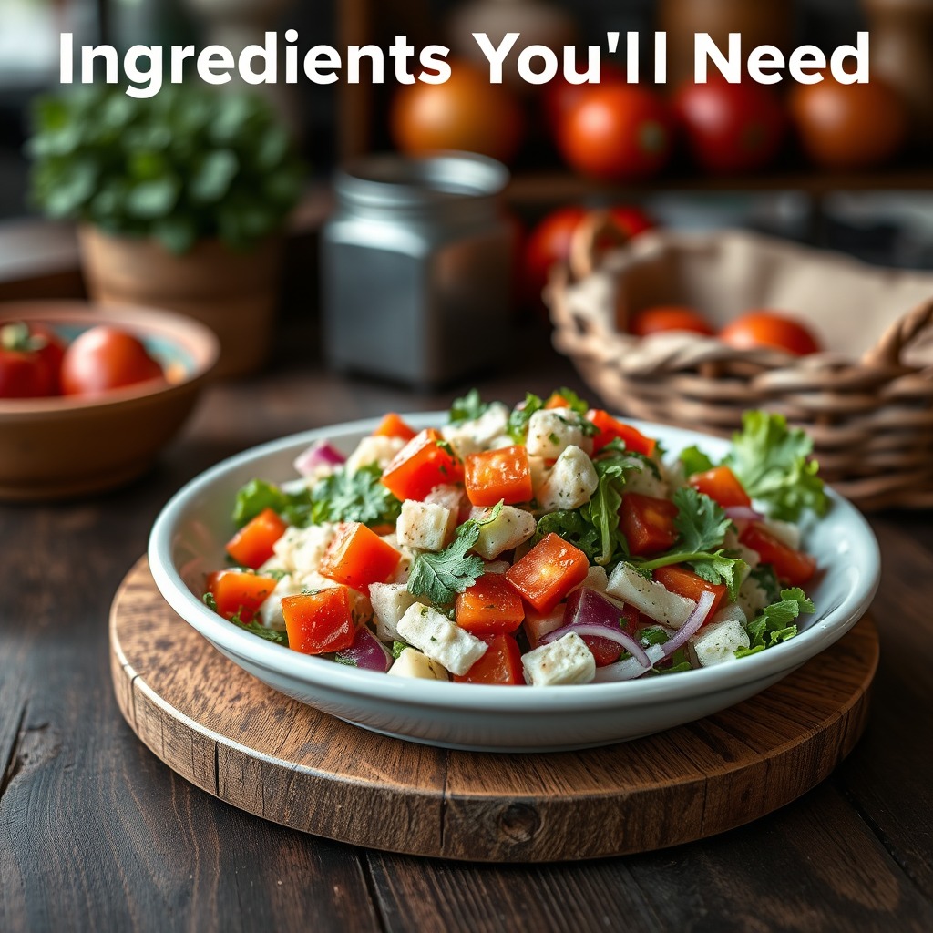 Ingredients You’ll Need - west indies salad recipe