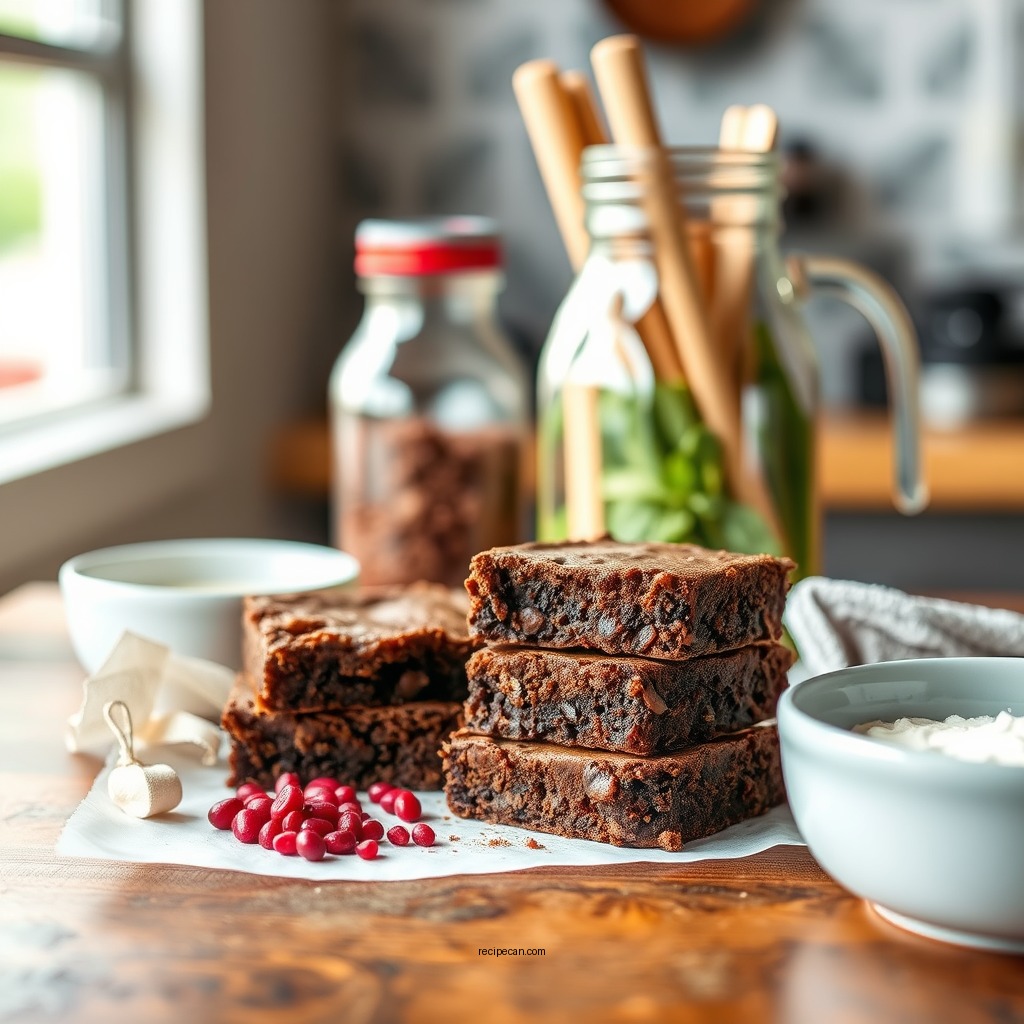 Ingredients You'll Need - wheat free brownie recipe