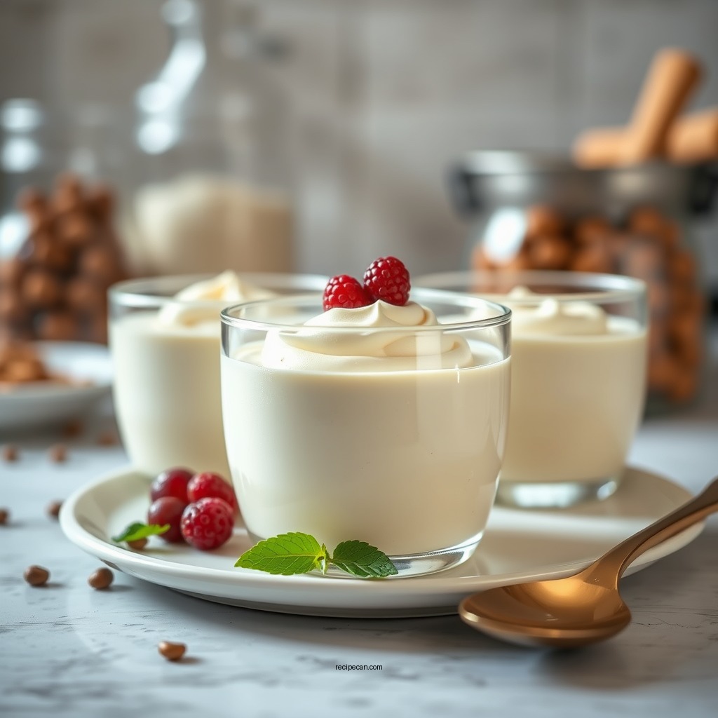 Ingredients You’ll Need - white and milk chocolate mousse recipe