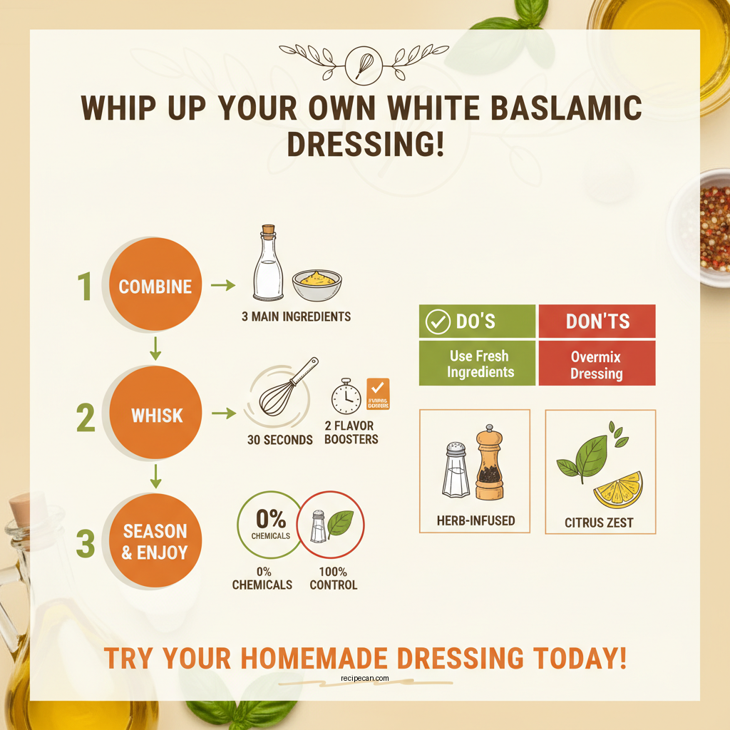 white balsamic salad dressing recipe - Data Infographic and Statistics
