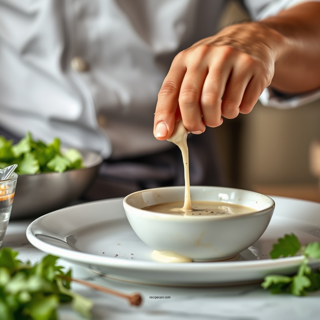 Step-by-Step Preparation - white balsamic salad dressing recipe