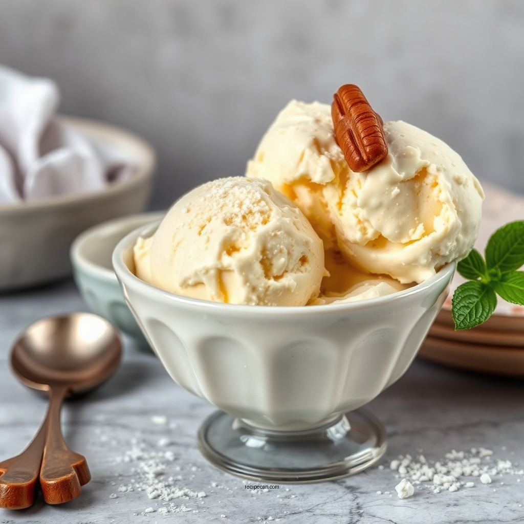 Ingredients You'll Need - white chocolate ice cream recipe
