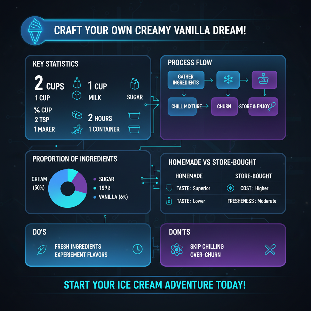 white mountain vanilla ice cream recipe - Data Infographic and Statistics