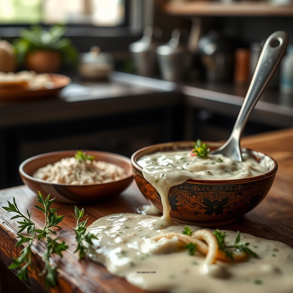 Garlic Parmesan Cream Sauce - white pasta sauce recipes