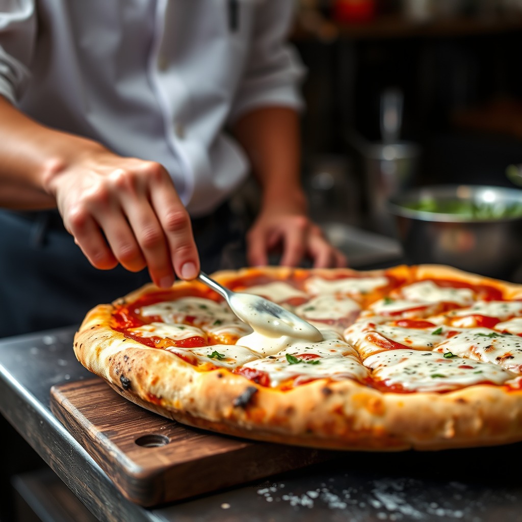 Step-by-Step Instructions - white pizza sauce recipe