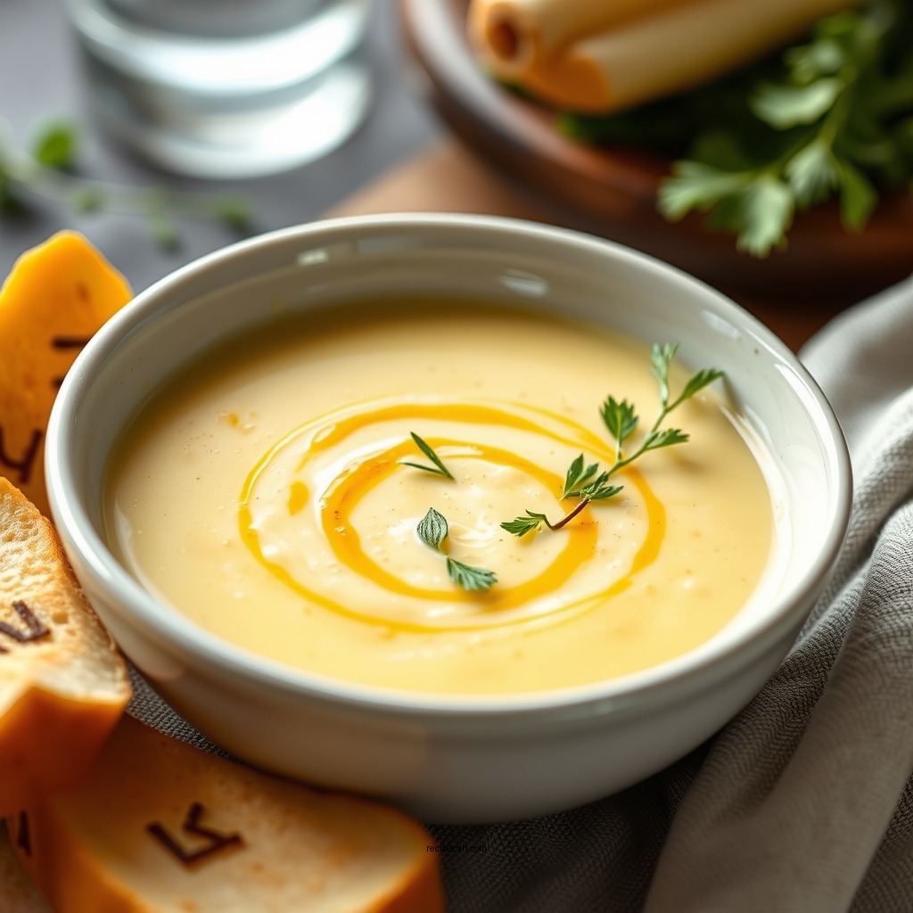 Creamy White Squash Soup - white squash recipes