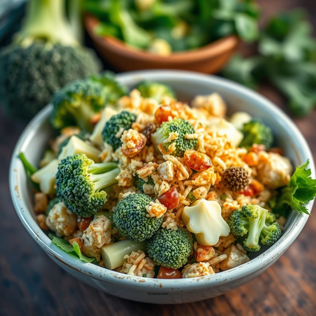 Key Ingredients for Broccoli Crunch Salad - whole foods broccoli crunch salad recipe