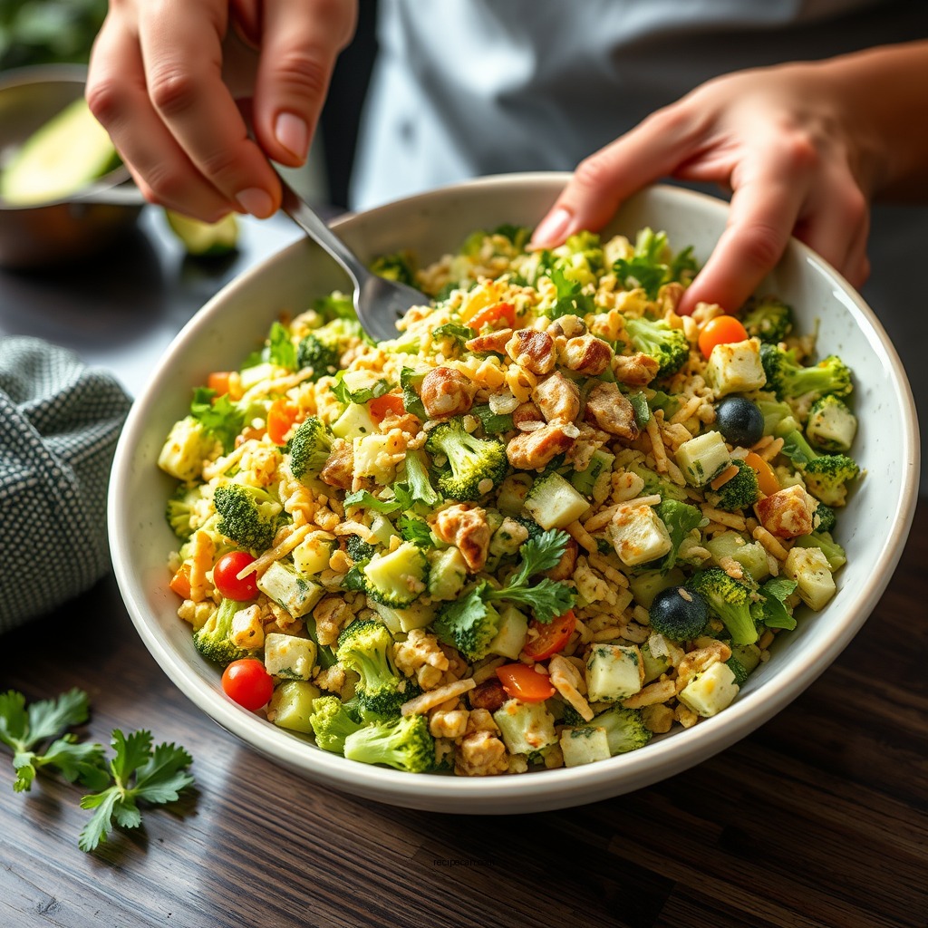Step-by-Step Preparation Instructions - whole foods broccoli crunch salad recipe