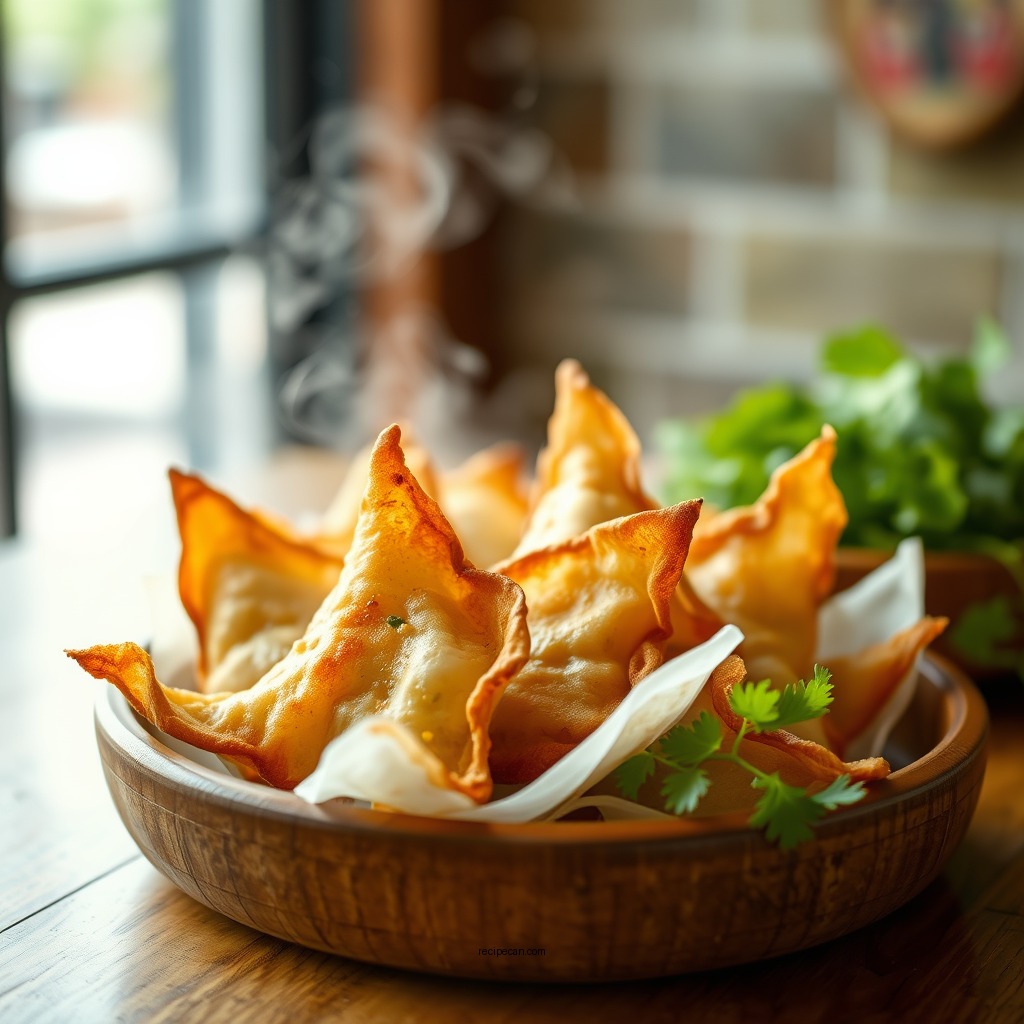 Crispy Fried Wontons - wonton wraps recipes