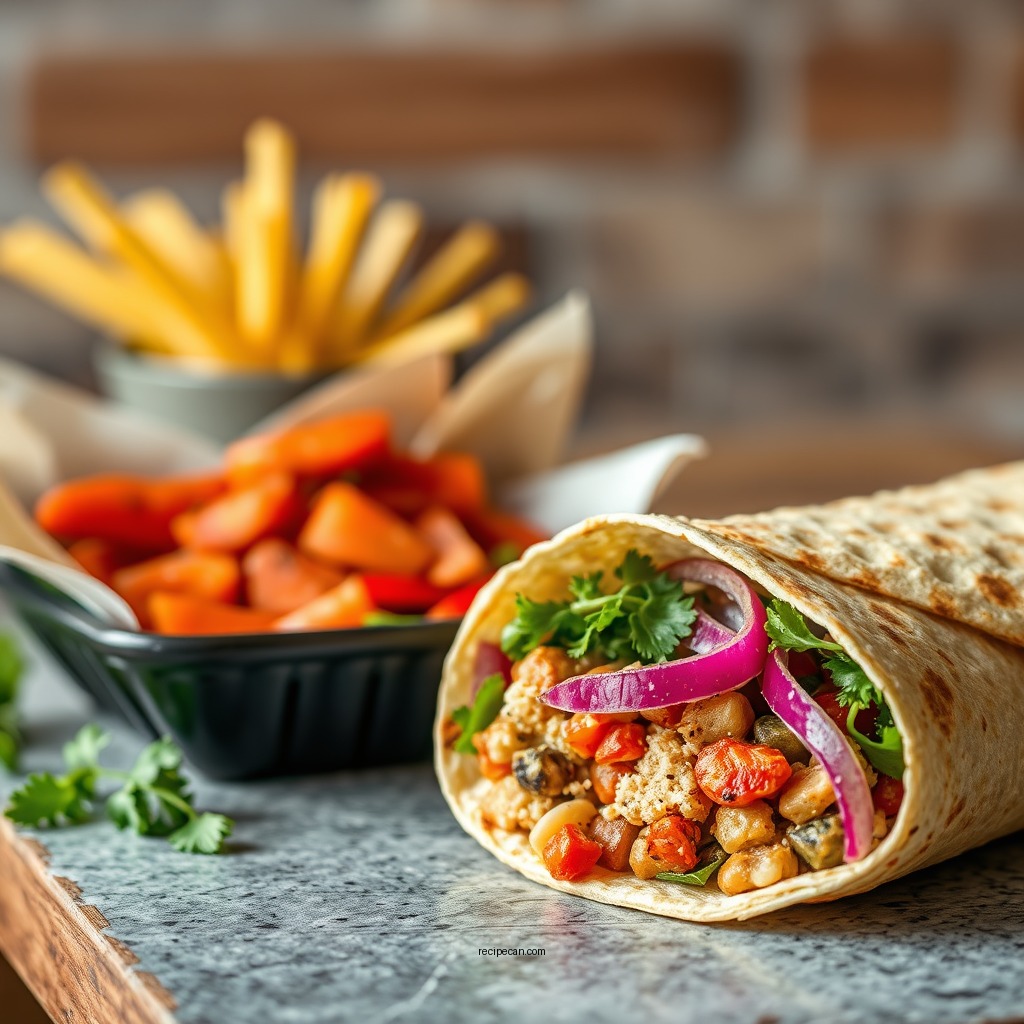 Savory Protein Fillings - wrap recipe