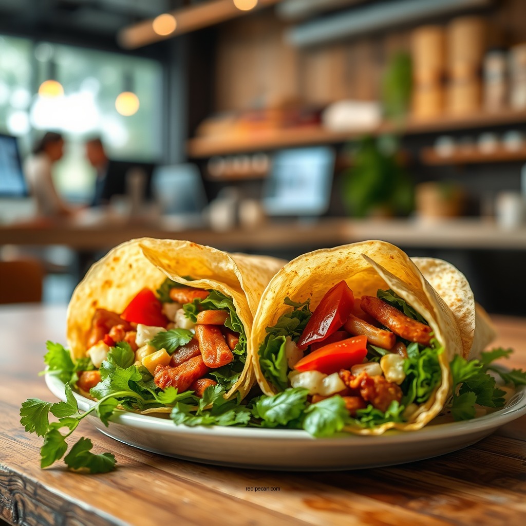 Savory Wraps for Lunch - wrapped recipes