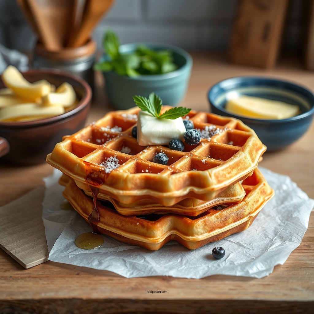 Ingredients You'll Need - yeasted belgian waffle recipe