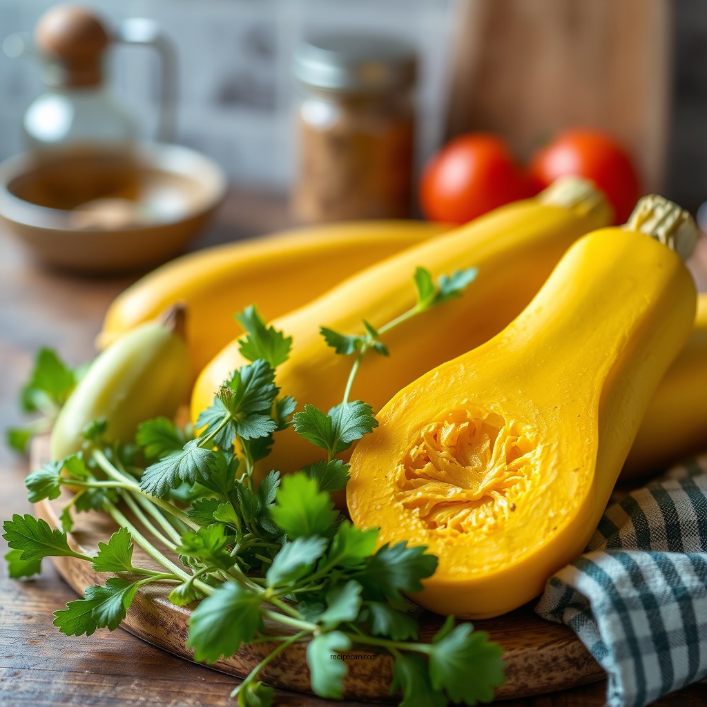 Ingredients You'll Need - yellow squash casserole recipe