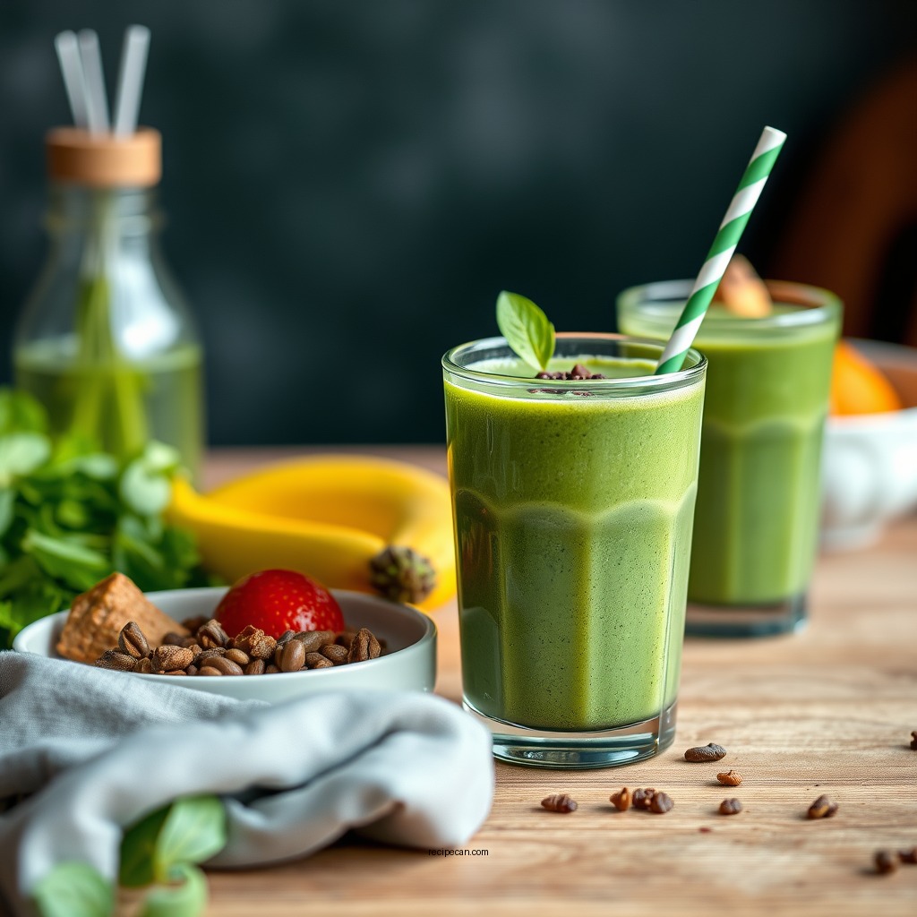 Green Smoothies - yummy smoothie recipes