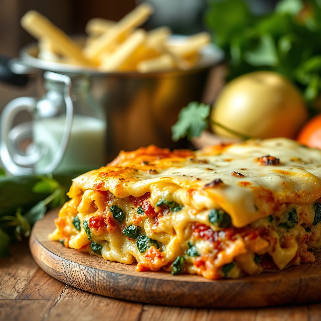 Ingredients Needed - zucchini and squash lasagna recipe