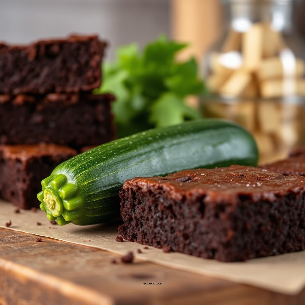 Ingredients You'll Need - zucchini brownies recipe