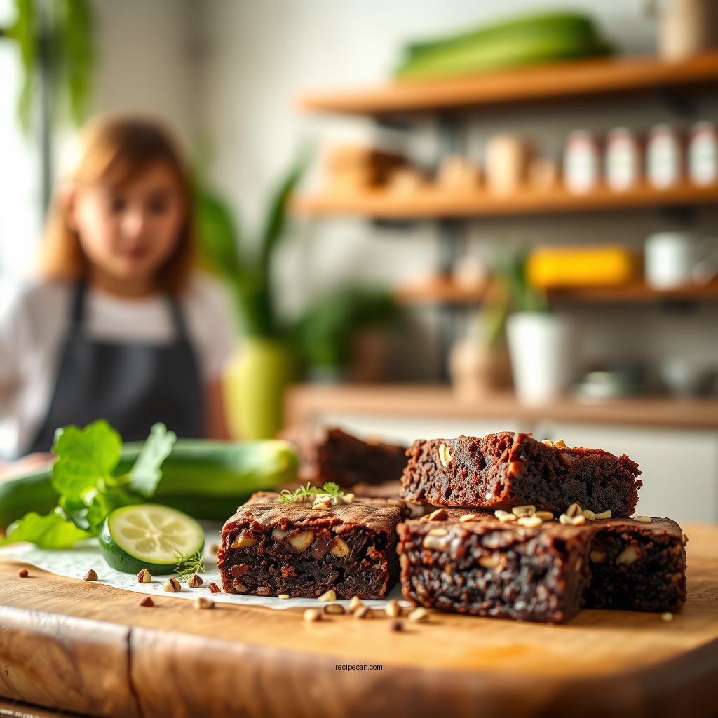 Benefits of Adding Zucchini - zucchini chocolate brownies recipe