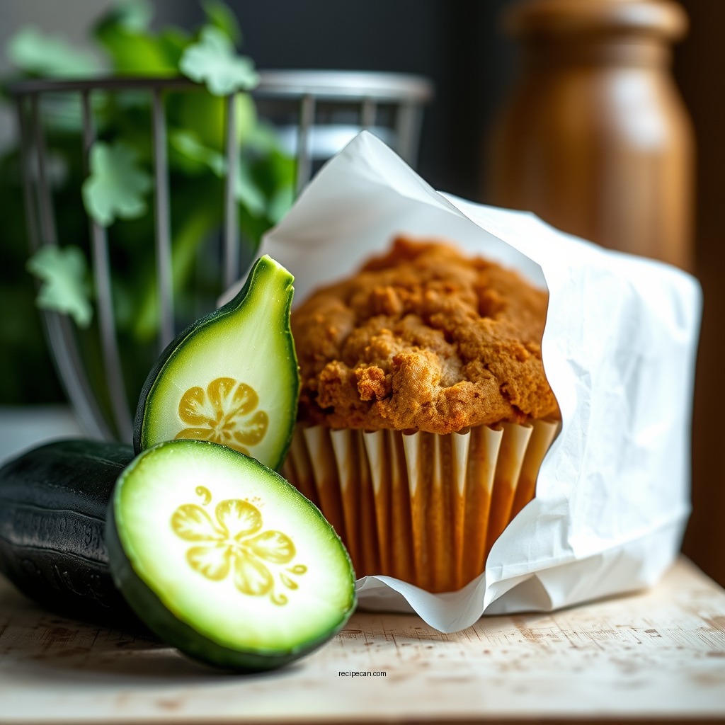 Ingredients You'll Need - zucchini muffin recipe