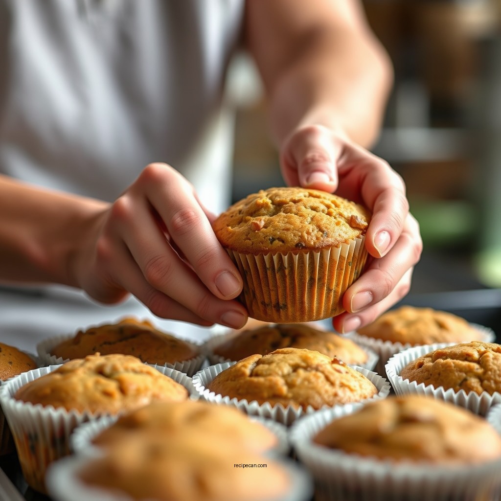 Step-by-Step Instructions - zucchini muffins recipe