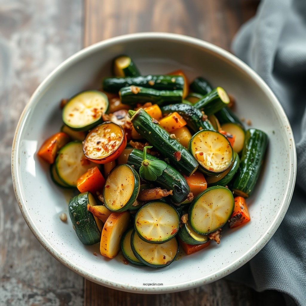 Easy Sautéed Zucchini - zucchini squash recipe