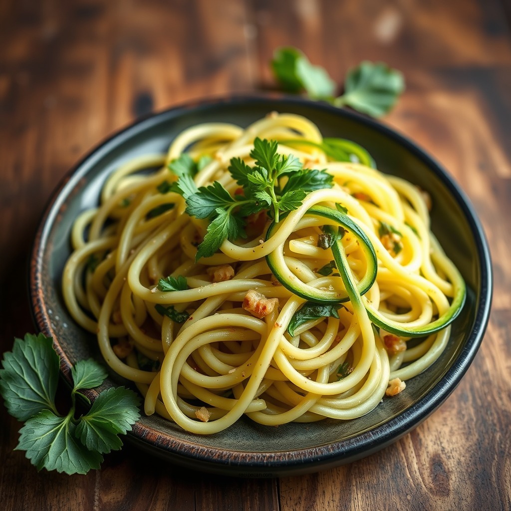 Zucchini Noodles (Zoodles) - zucchini squash recipe