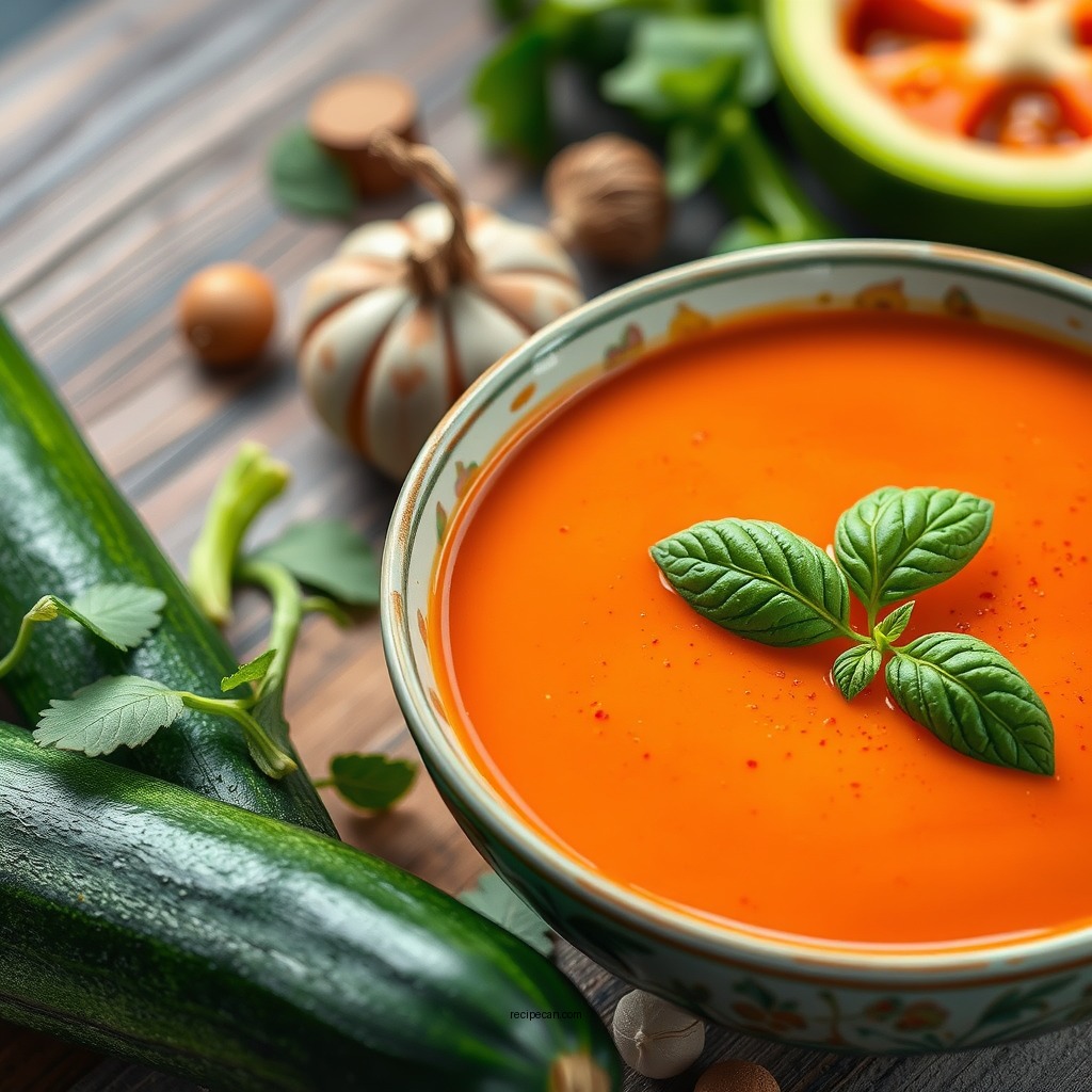 Ingredients You'll Need - zucchini tomato soup recipe