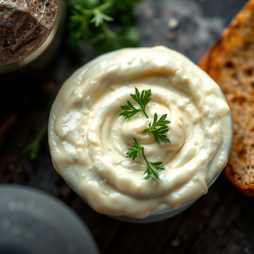 Aioli - recipe garlic mayonnaise aioli