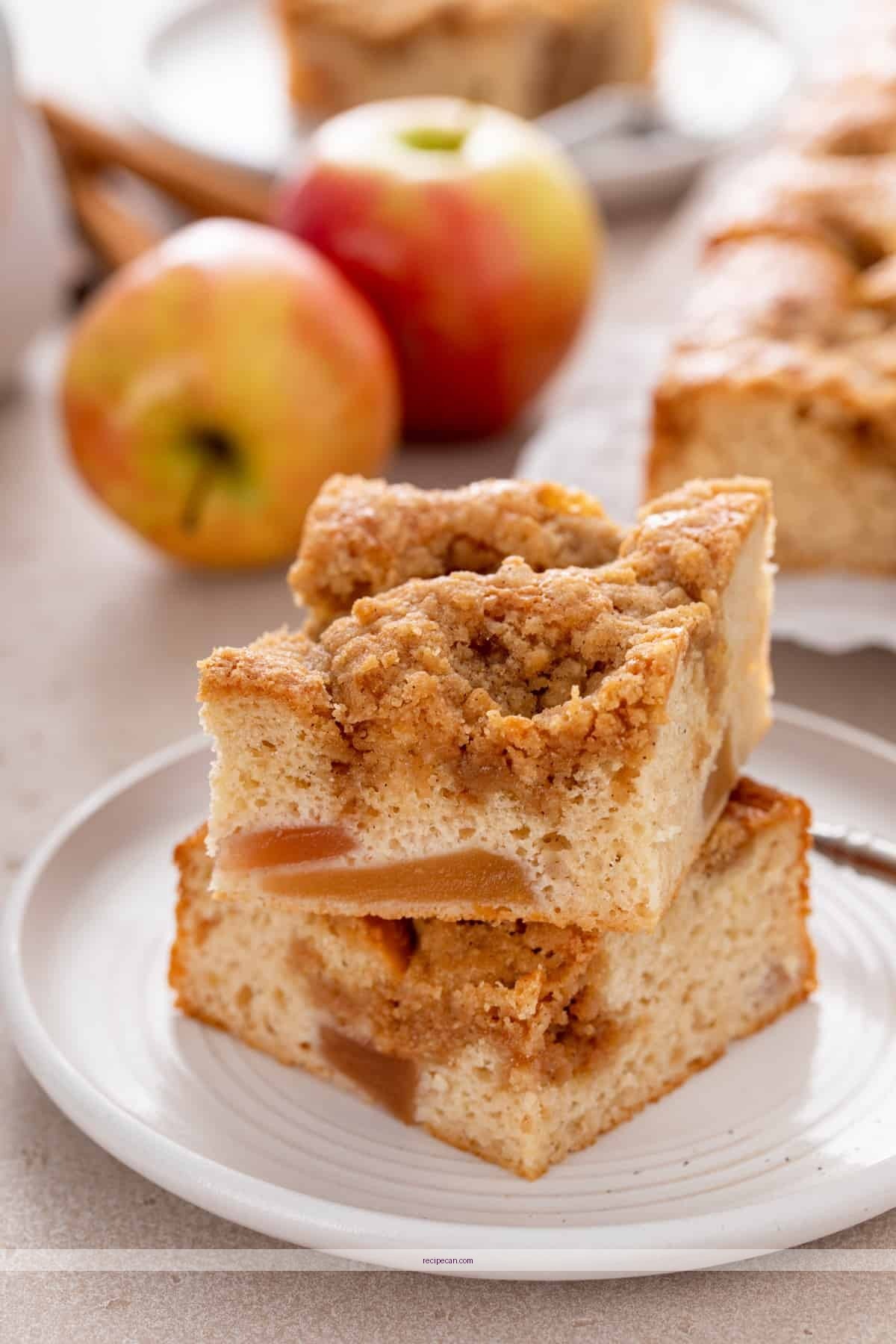 Apple Coffee Cake Slice Baking Ingredients Easy Delicious Apple Coffee - recipe for apple coffee cake