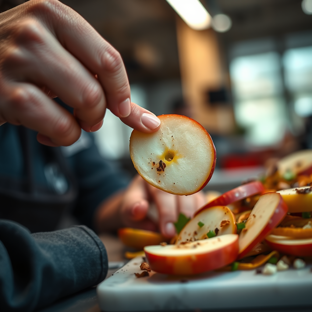 Apple Slices - apple nachos recipe