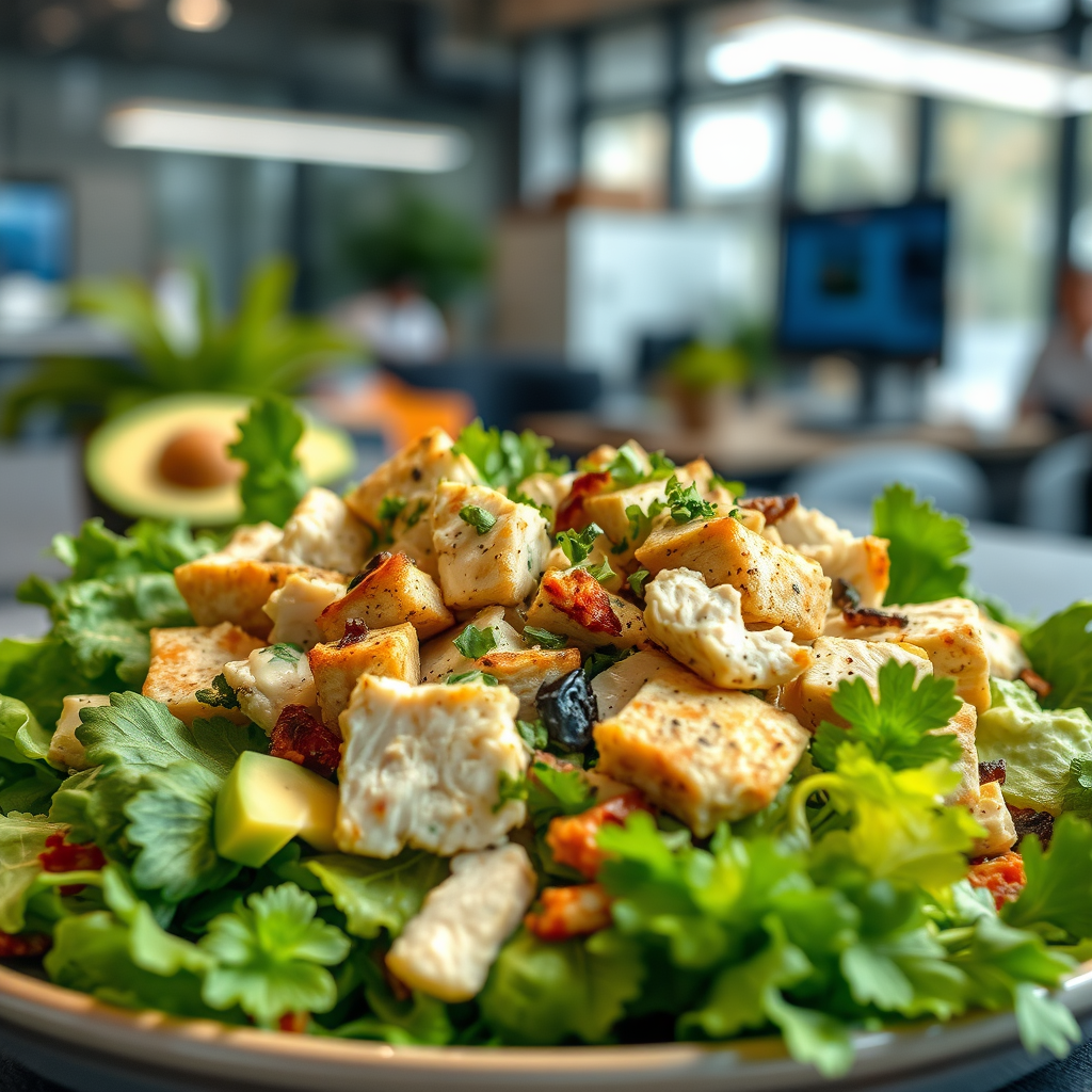 Avocado Chicken Salad - chicken salad recipes without mayonnaise