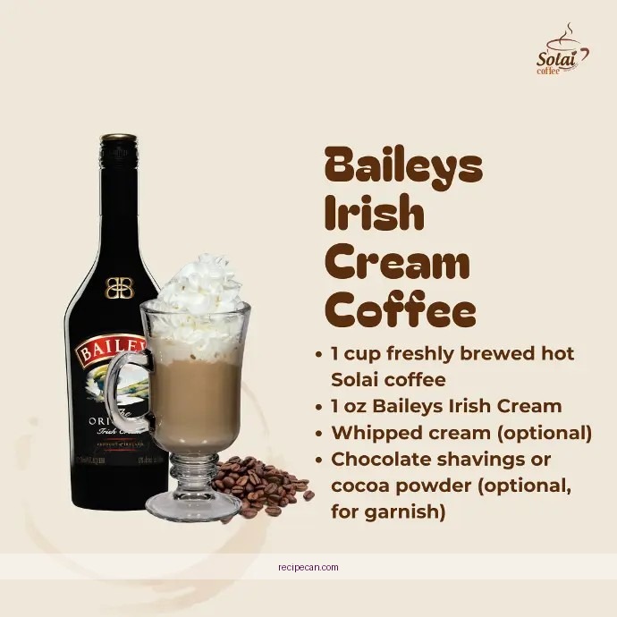 Baileys Irish Cream Coffee Preparation Steps Expert Baileys Irish Cream - baileys irish cream coffee drink recipes