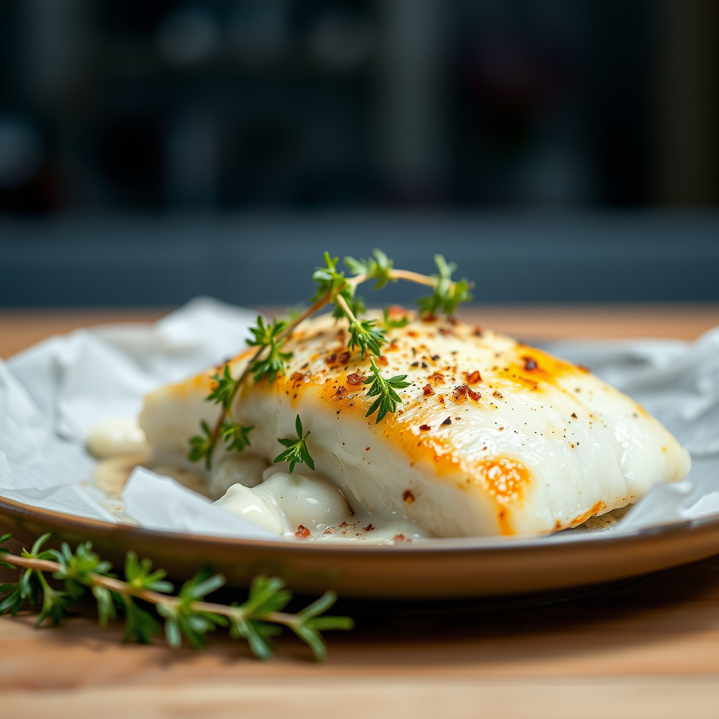 Baked Halibut - baked halibut recipe mayonnaise