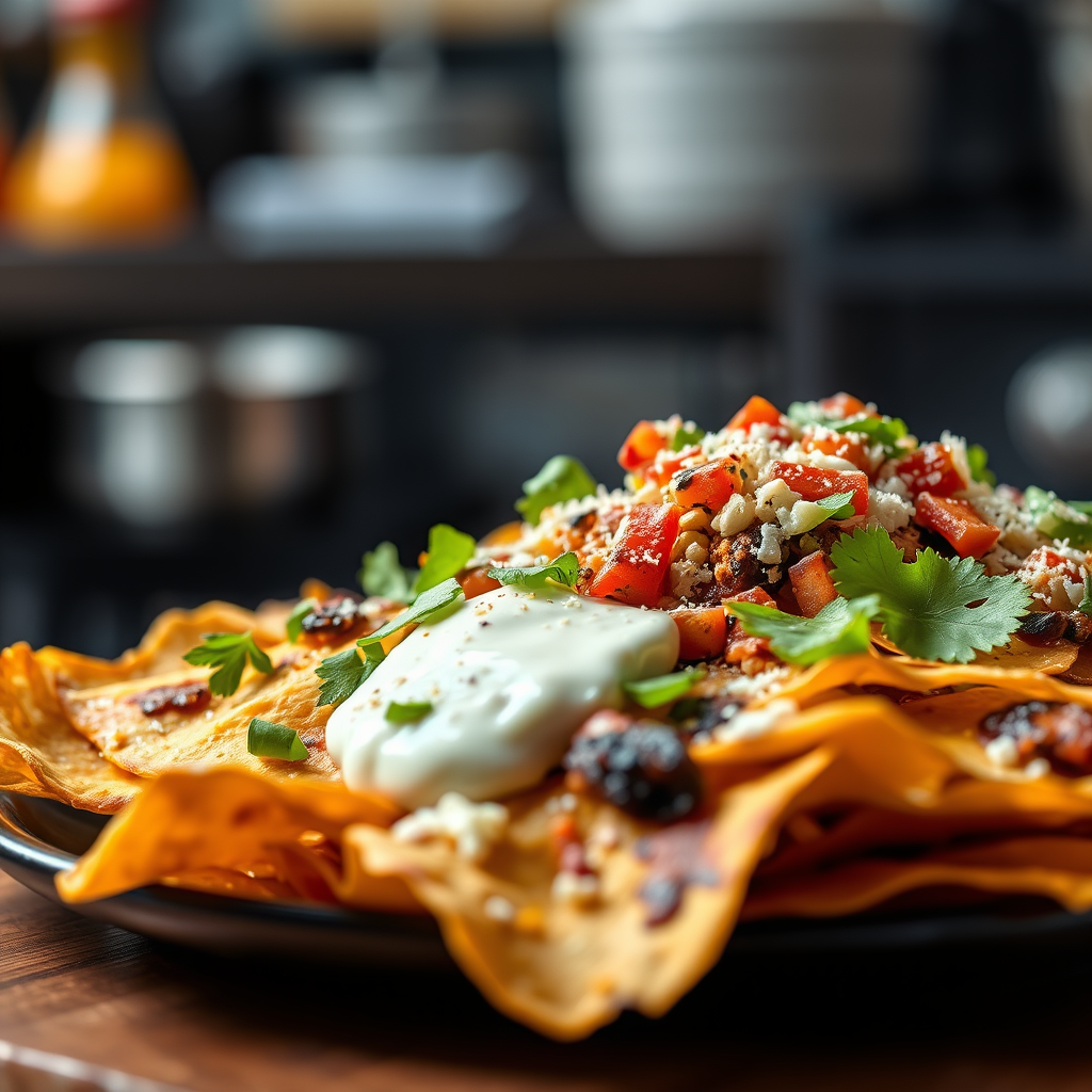 Baked Nachos - baked nachos recipe