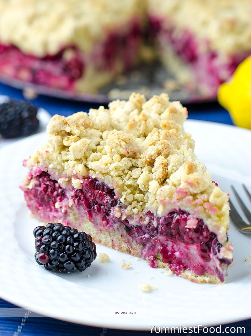 Baking Blackberry Coffee Cake Step-By-Step Process Kitchen Tools Expert Safely Baking Blackberry - blackberry coffee cake recipe