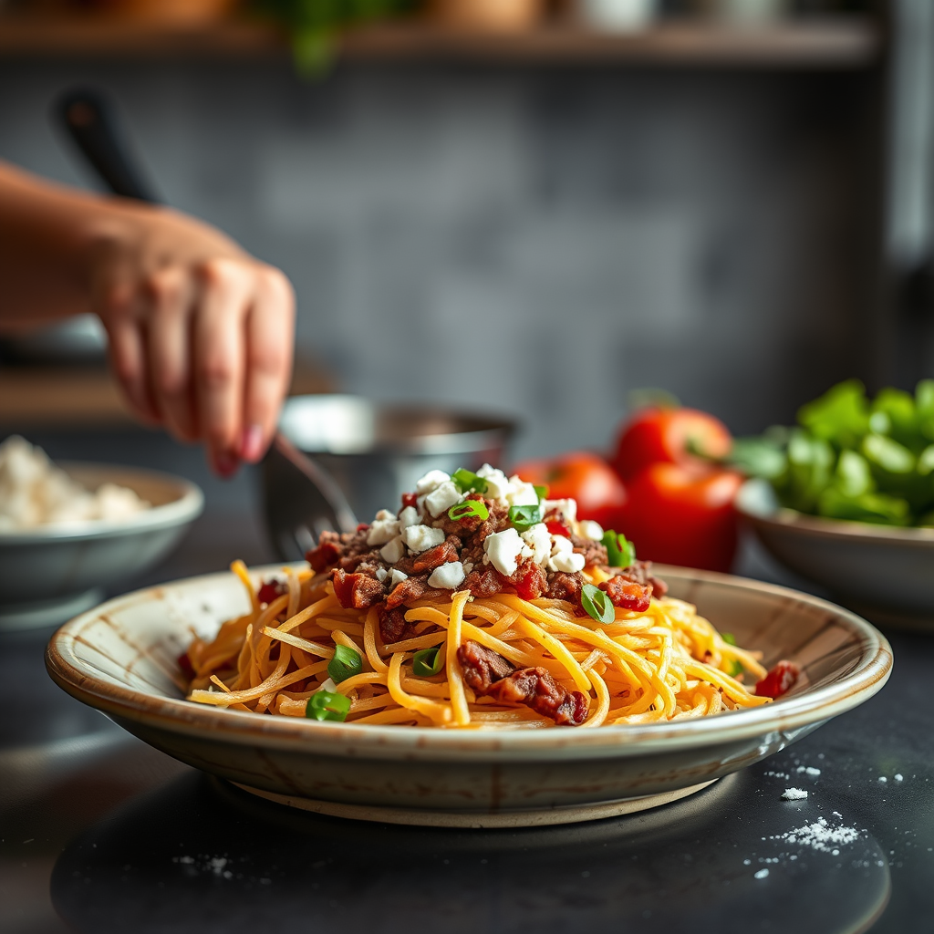 Baking Instructions - nacho recipe with ground beef