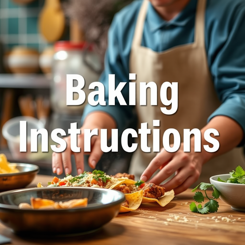 Baking Instructions - easy chicken nachos recipe