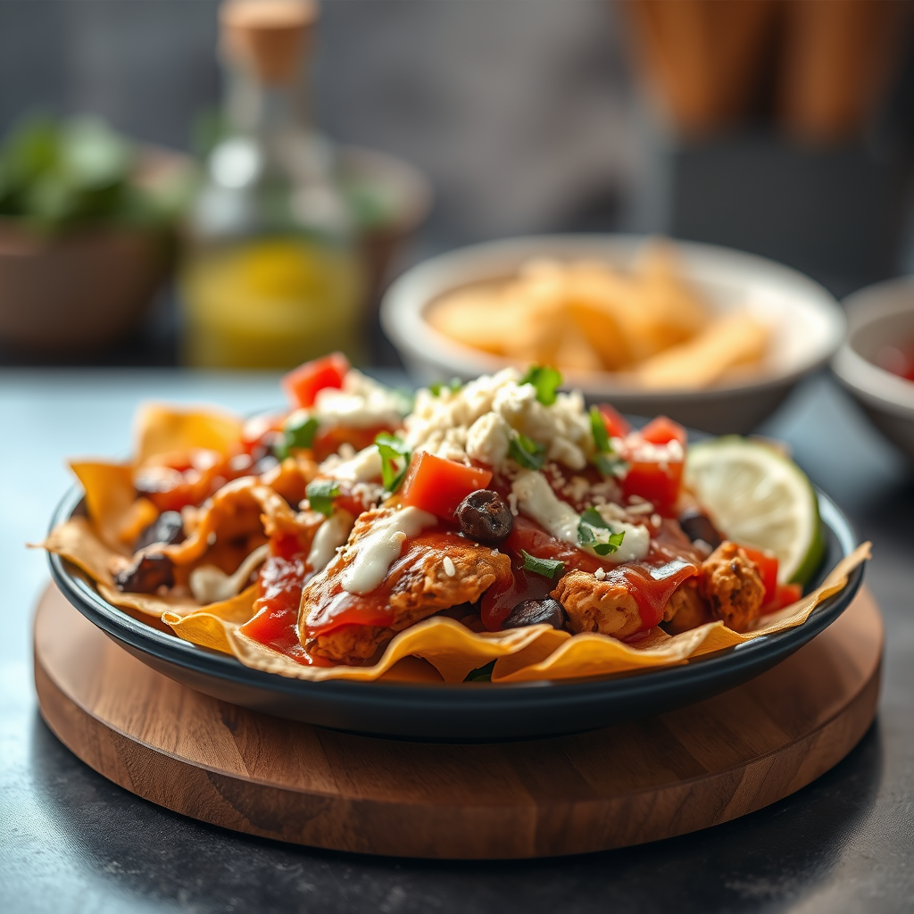 Baking Instructions - chicken nachos recipe