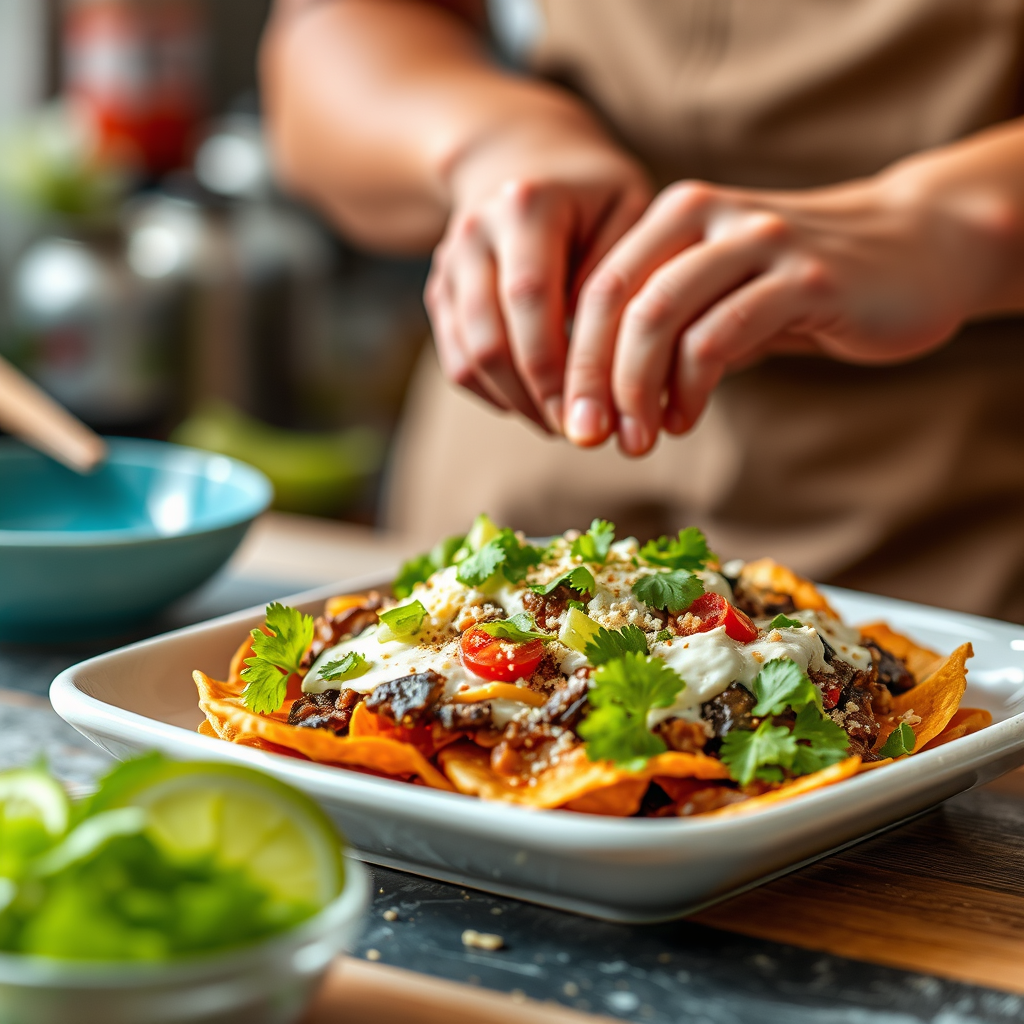 Baking Instructions - recipe for nachos supreme