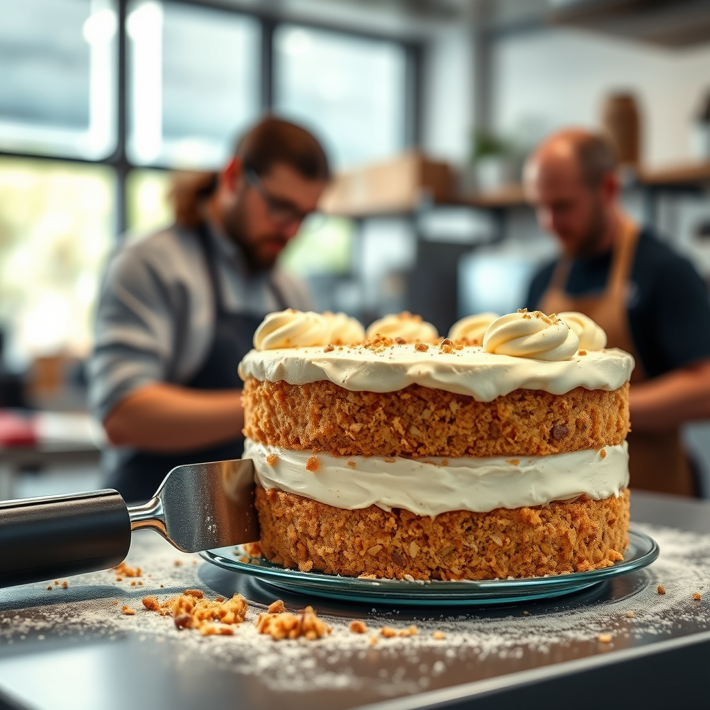 Baking the Cake - recipe for mayonnaise cake