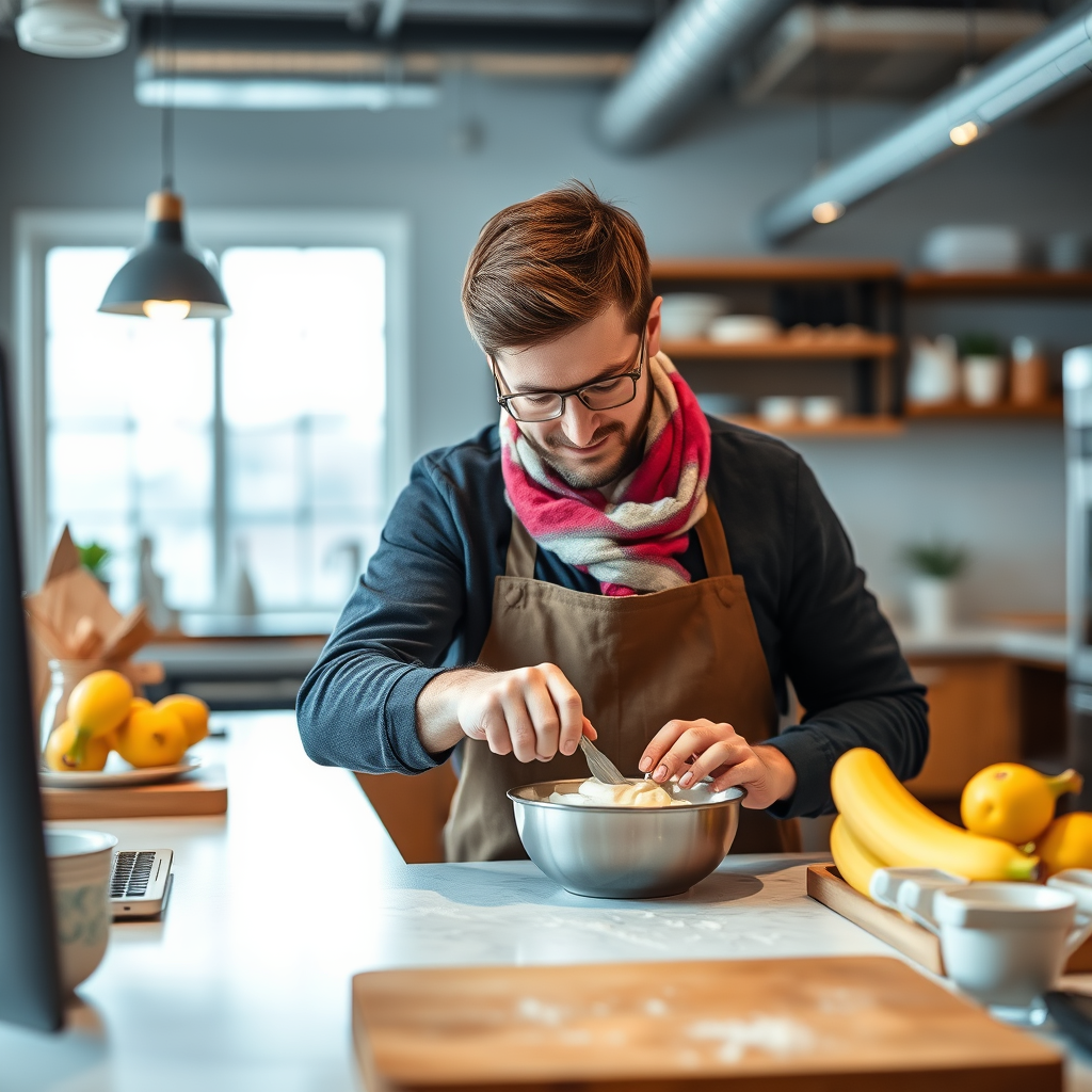 Baking Time - banana bread recipe with mayonnaise