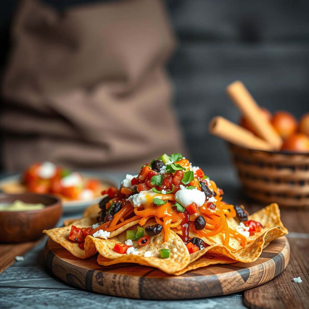 Baking to Perfection - vegan nachos recipe