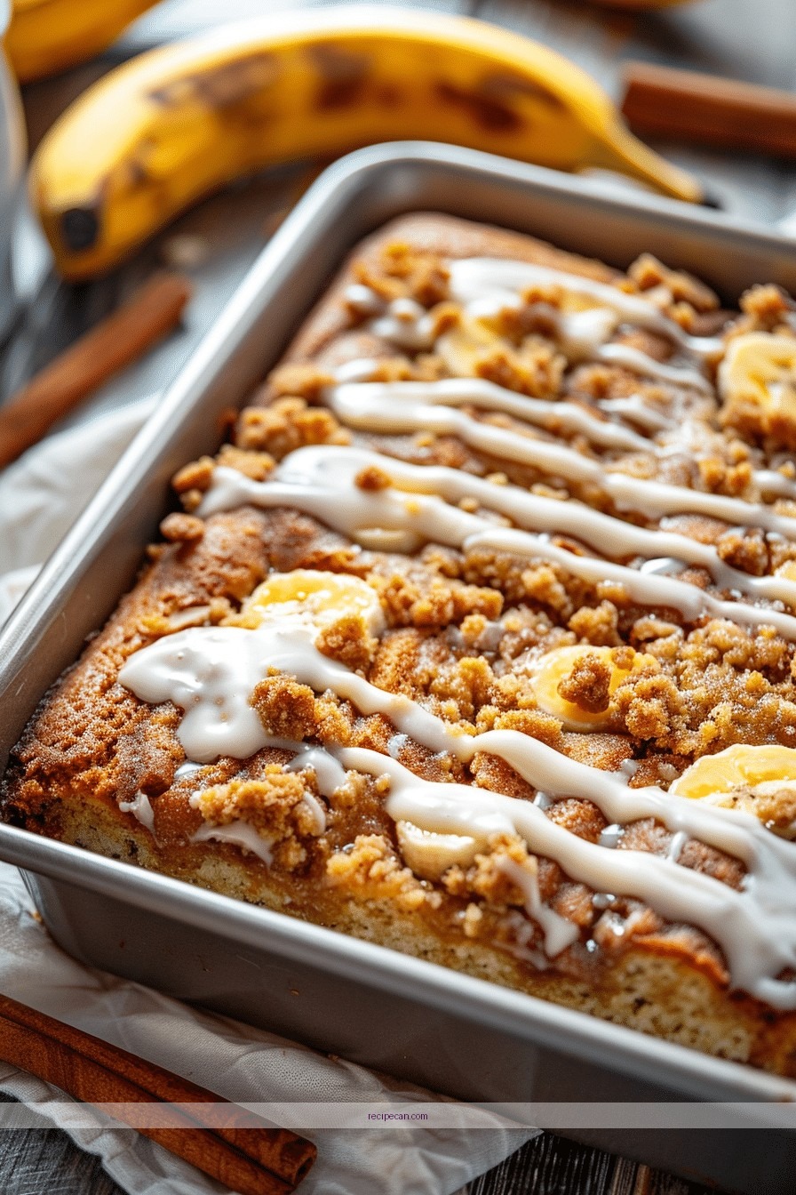 Banana Coffee Cake Slice Recipe Delicious Banana Coffee Cake - recipe banana coffee cake