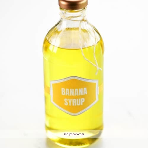 Banana Coffee Syrup Ingredients Preparation Expert Making Banana Coffee - banana coffee syrup recipe