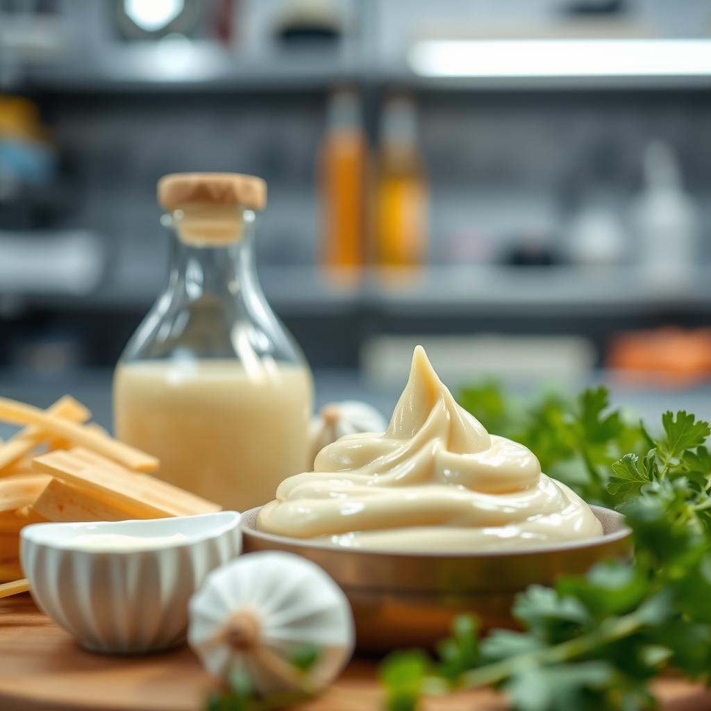 Basic Ingredients - how to make mayonnaise recipe