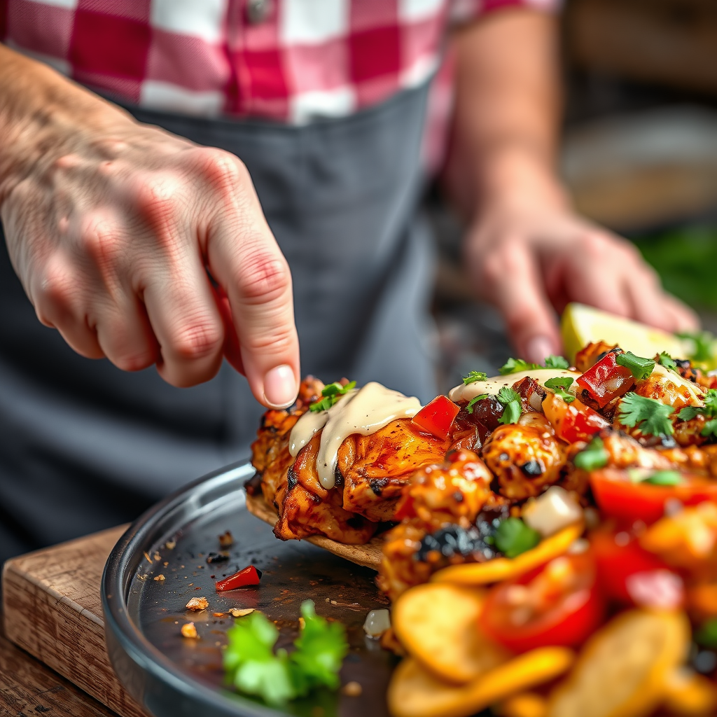 BBQ Chicken - bbq nachos recipe